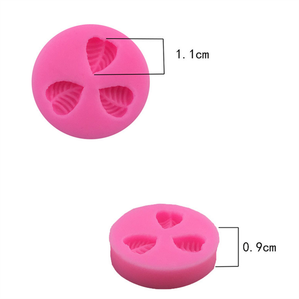 Khuôn Silicon - Lá 1cm - 3c