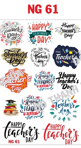 Decal Nhà Giáo 20/11 - DNG - DNG61