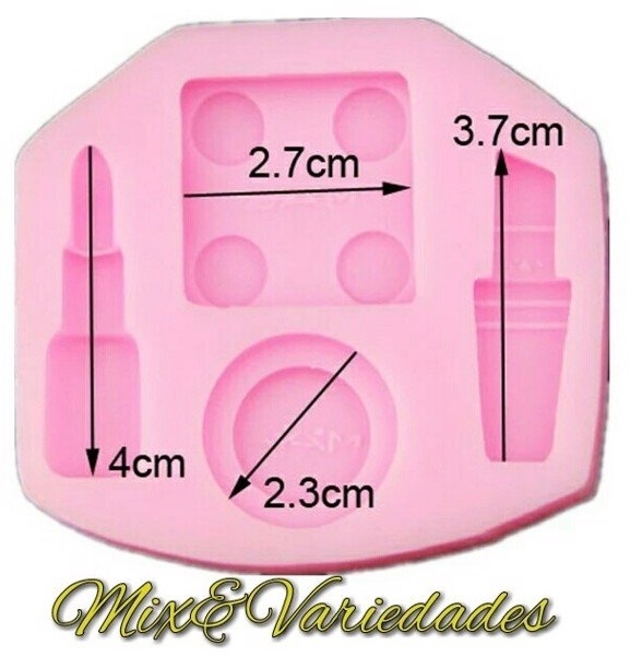 Khuôn Silicon - Trang Điểm - Bộ 4 Cọ