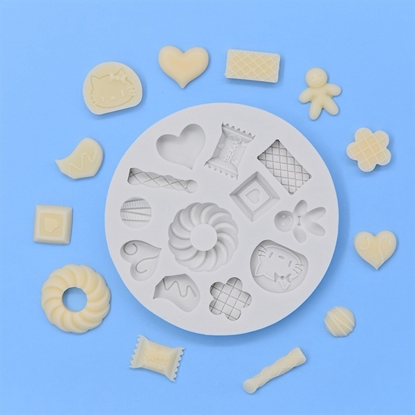 Khuôn Silicon - Bánh  Kẹo Tim 12c