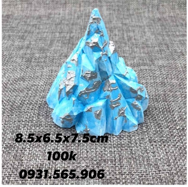 Khuôn Silicon - Ngọn Núi - Chóp 7.7x7.2cm