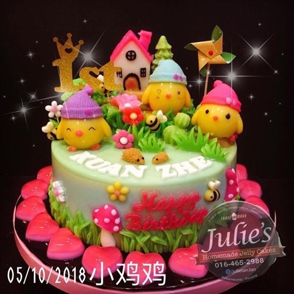 Khuôn Silicon - Động Vật - Con Gà Nón 1 Mảnh