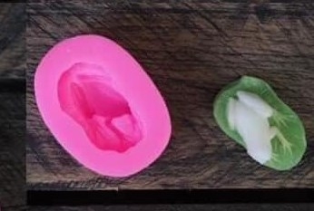 Khuôn Silicon - Hoa Sen Thái Mini - con ếch nhỏ