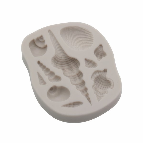Khuôn Silicon - Sinh Vật Biển TH - Sò Ốc - 10c