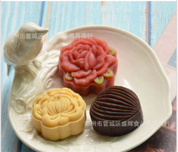 Khuôn Lò Xo TT - Hoa Hồng - 1 Mặt - 150g