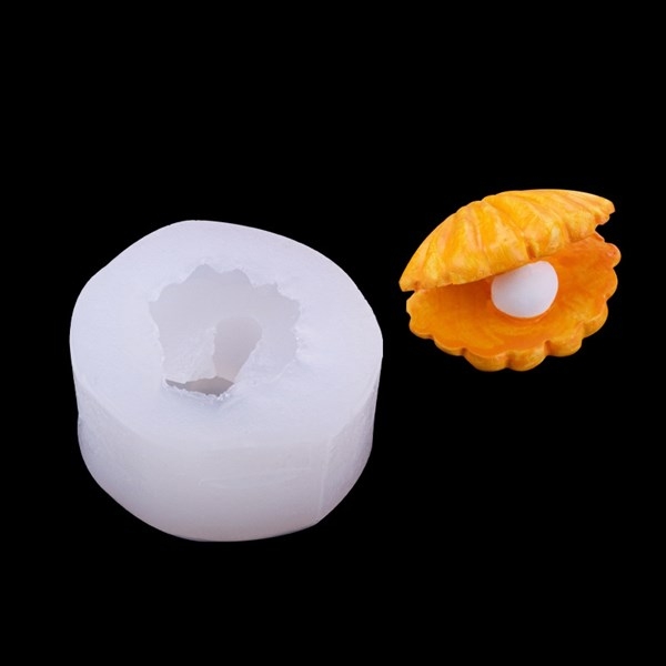 Khuôn Silicon - Biển - Sò - 4cm - Ngọc