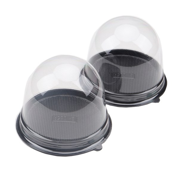 Hộp Nhựa - Tròn B1085R Nắp Mô - 9cm Cao 8cm