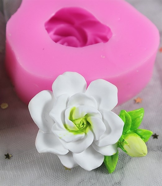 Khuôn Silicon - Chùm Hoa Cúc - Kèm Nụ 7cm
