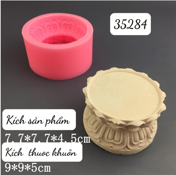 Khuôn Silicon - Bình Hoa - 7.7x4.5cm
