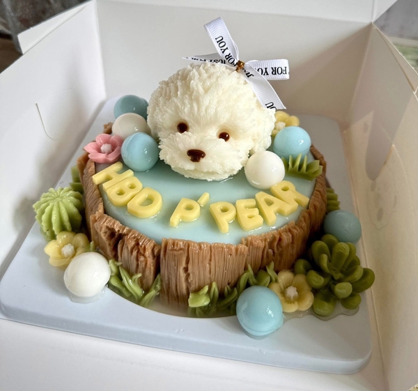 Khuôn Silicon - Động Vật - Mặt Chó  8cm