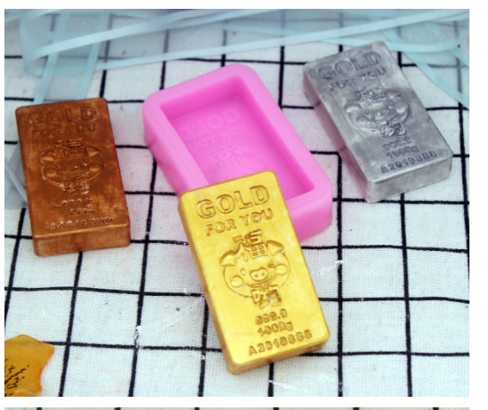 Khuôn Silicon - Miếng Vàng Nhỏ