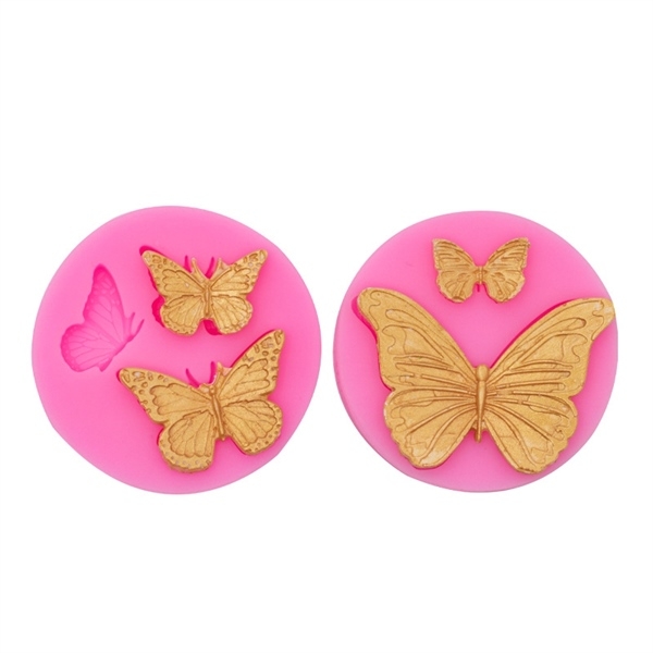 Khuôn Silicon - Động Vật - Bướm - Set 2 Vĩ 5 Con