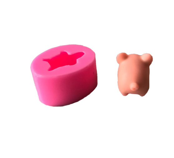 Khuôn Silicon - Động Vật - Heo - Ủn Ỉn 3.7cm
