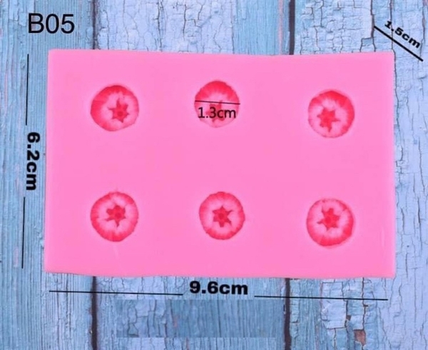 Khuôn Silicon - Hoa Mai Đào - 2.5cm - 6c HOT