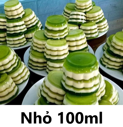 Ly Nhựa - Hoa Mai 100ml - Set 50