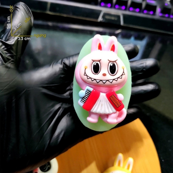 Khuôn Silicon - Labubu Nhỏ - Chơi Nhạc