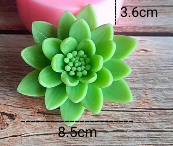 Khuôn Silicon - Hoa Súng - 8.5cm
