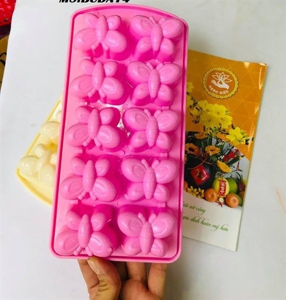 Khay Đá Nhựa VT - KD33 - 10c - Con Bướm