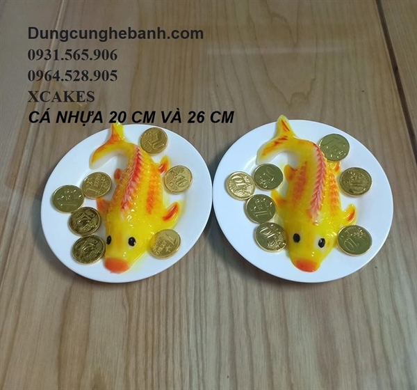 Khuôn Nhựa Cứng NL - Cá Chép - 24cm