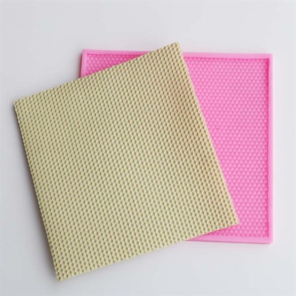 Khuôn Silicon - Viền Mảng 2D - Bi Chấm 21x20cm