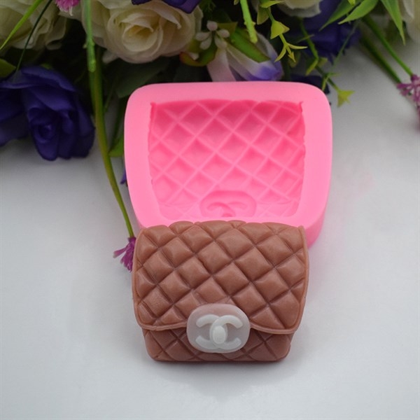 Khuôn Silicon - Túi Xách 8x7cm