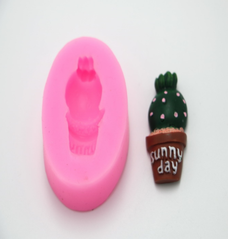 Khuôn Silicon - Sen Đá Sunny - Ngọn