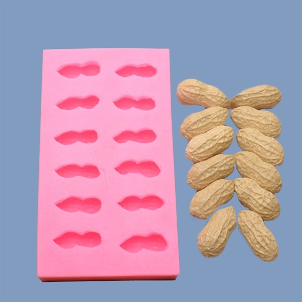 Khuôn Silicon - Rau Củ - Đậu Phộng, Lạc 12c