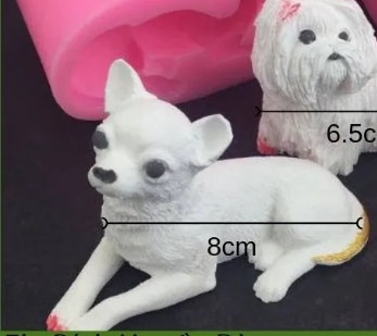 Khuôn Silicon - Động Vật - Chó Chiwawa