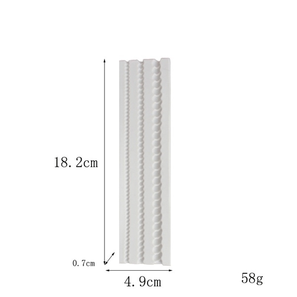 Khuôn Silicon - Viền Chuỗi Dây - Sợi thừng 3c - 12cm