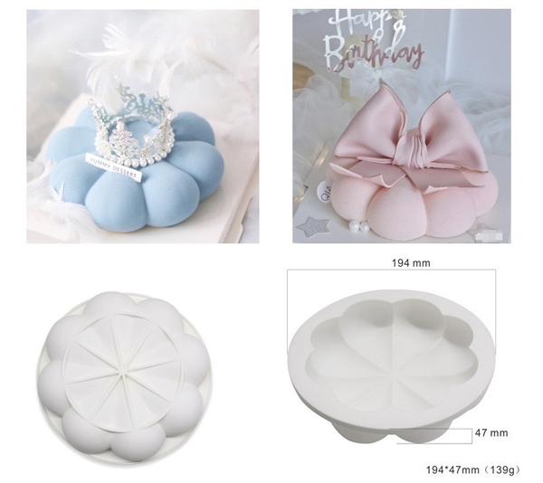 Khuôn Silicon - Đế - Măng 18.3*4.5cm