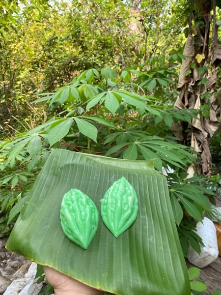 Khuôn Silicon - Rau Củ - Khổ Qua 12cm - 1 Nữa