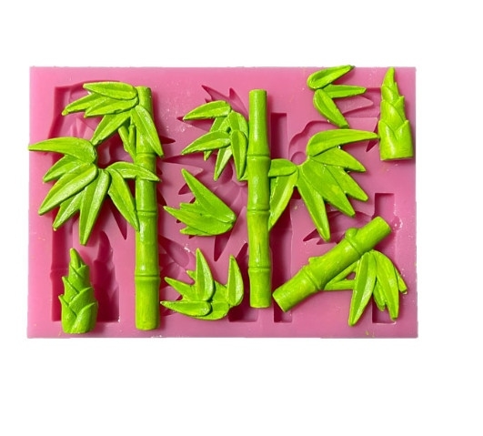 Khuôn Silicon - Lá Cành - Tre Trúc