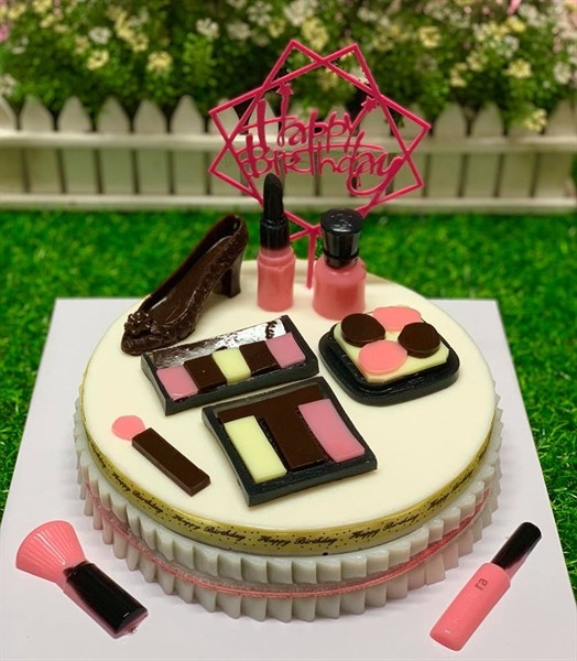 Khuôn Silicon - Trang Điểm - Phấn Mắt 5 Ô