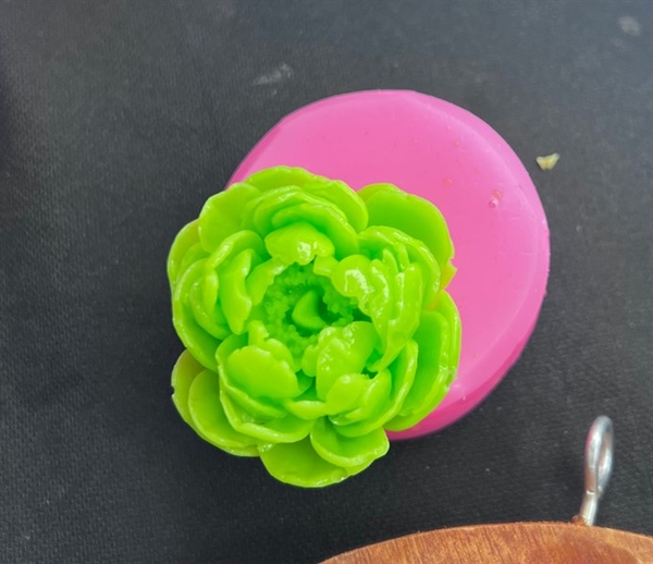 Khuôn Silicon - Hoa Mẫu Đơn POMSON 6cm Nở