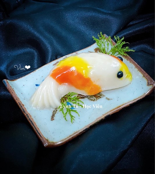 Khuôn Silicon - Biển - Cá Trôi Vĩ 6c - Làm Chè Trôi Thạch