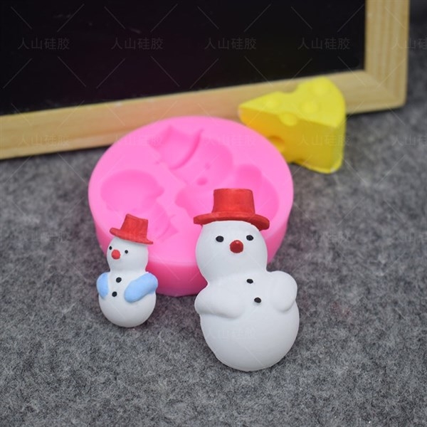 Khuôn Silicon - Noel - Người Nón 2c