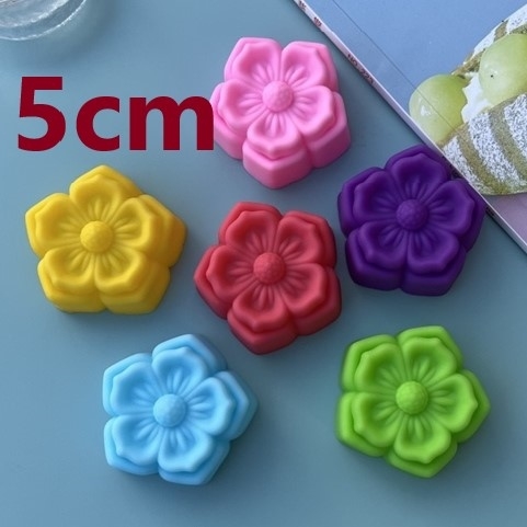 [10 cup] Khuôn Silicon - Cup Set 5cm - M26 - Mai Nhụy Tia Nhọn 5c
