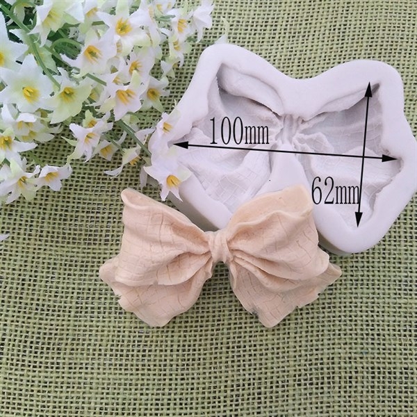 Khuôn Silicon - Cái Nơ - 10cm 1c