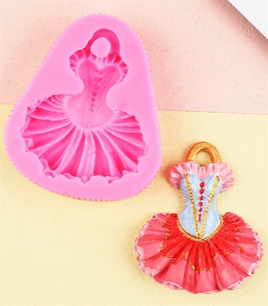 Khuôn Silicon - Quần Áo - Đầm Xòe