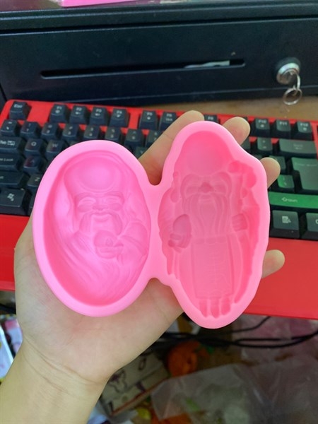 Khuôn Silicon - Ông Thọ Đứng Đứng 2 Ông 2 Kiểu