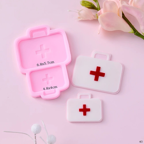 Khuôn Silicon - Bác Sĩ - Túi Y Tế 2c