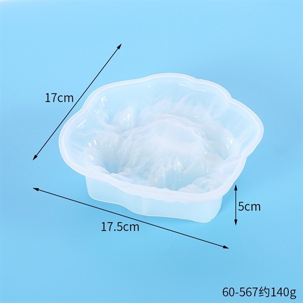 Khuôn Silicon - Đế - Núi Thung Lũng - Núi Thung Lũng 12.3Cm