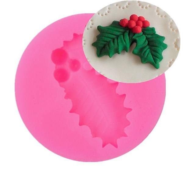 Khuôn Silicon - Lá Trạng Nguyên - 4cm - 2 Lá