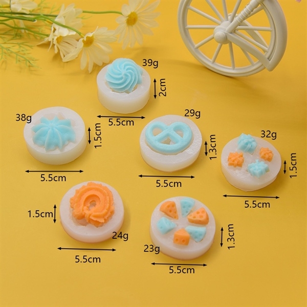 Khuôn Silicon - Bánh Quy Tròn 5cm