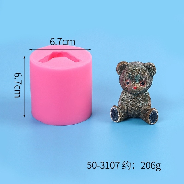 Combo 4 Gấu Silicon