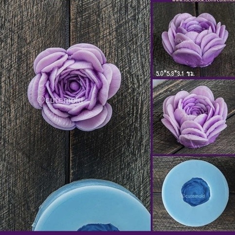 Khuôn Silicon - D29 - Hoa To 5cm