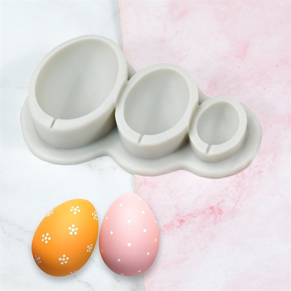 Khuôn Silicon - Động Vật - Con Thỏ - Trứng Thỏ 3c