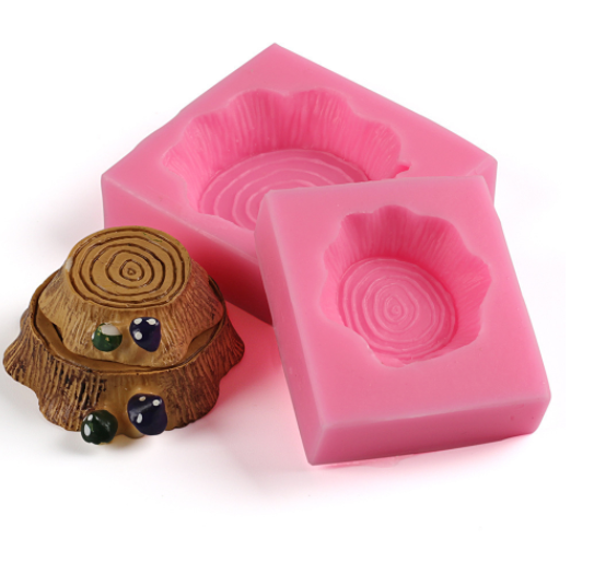 Khuôn Silicon - Gốc Cây Set 2