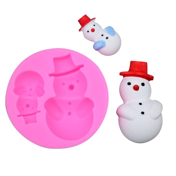 Khuôn Silicon - Noel - Người Nón 2c