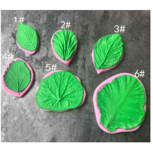 Khuôn Silicon - Lá Bàng Xếp